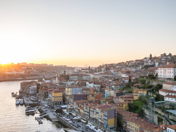 istock Sunset over the city 906035866