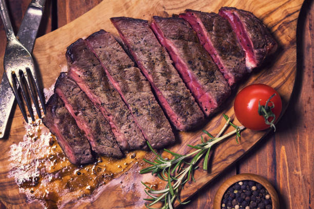 istock Grilled Juicy Beef Steak 906036012
