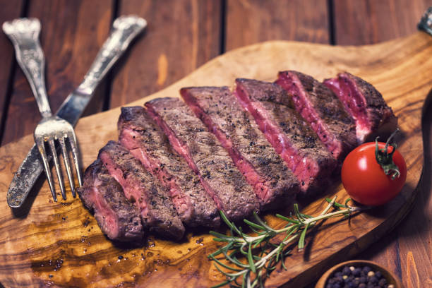 istock Grilled Juicy Beef Steak 906036690