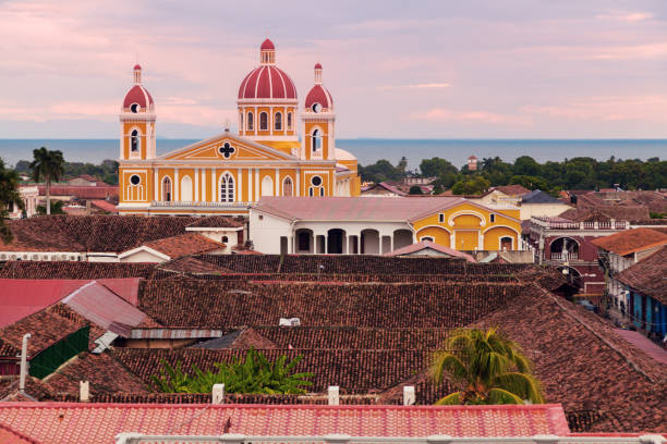 istock Granada Cathedral and city panorama 906037034