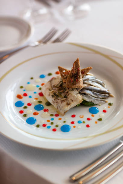colorful fish plate
