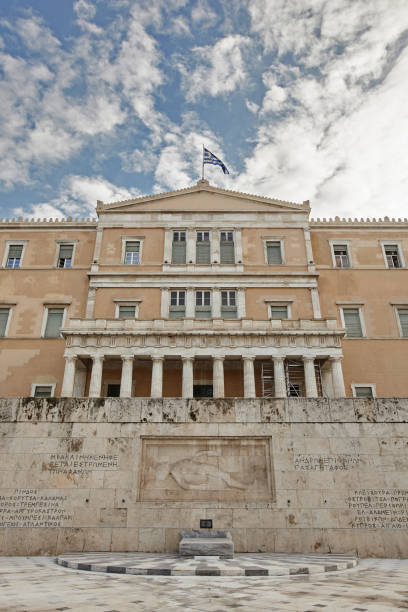 istock Greek parliament in Athens,Greece 906044954