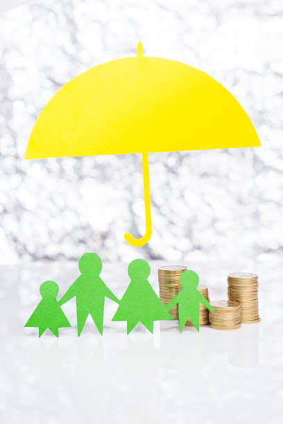 istock Financial security for the family. 906045084