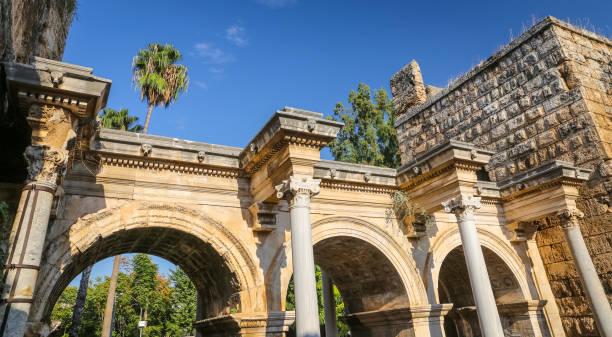 istock Hadrian's Gate in Antalya, Turkey 906062416