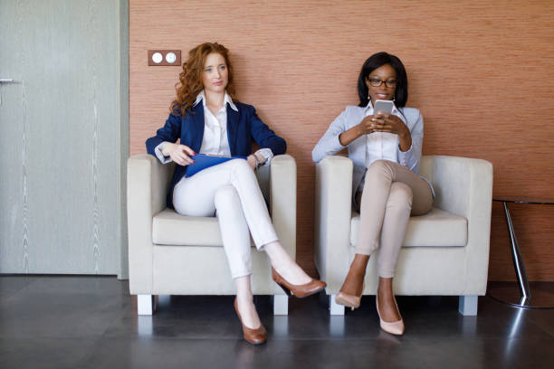 istock Businesswomen waiting for a job interview 906108366