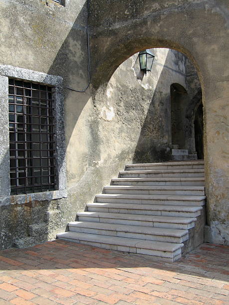 istock staircase, palmela castle 90611661