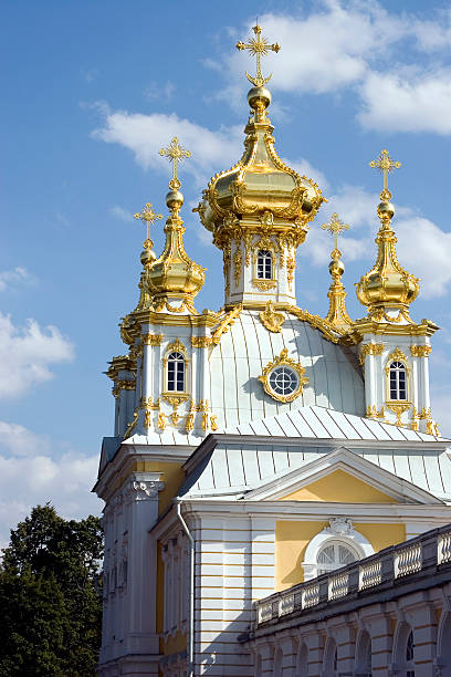 istock Tzar Palace in St. Petersburg 90612131