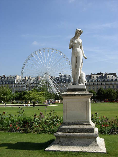 Tuileries Garden stock photo