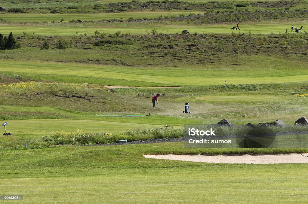 Golfcourse - Foto stock royalty-free di Ambientazione esterna