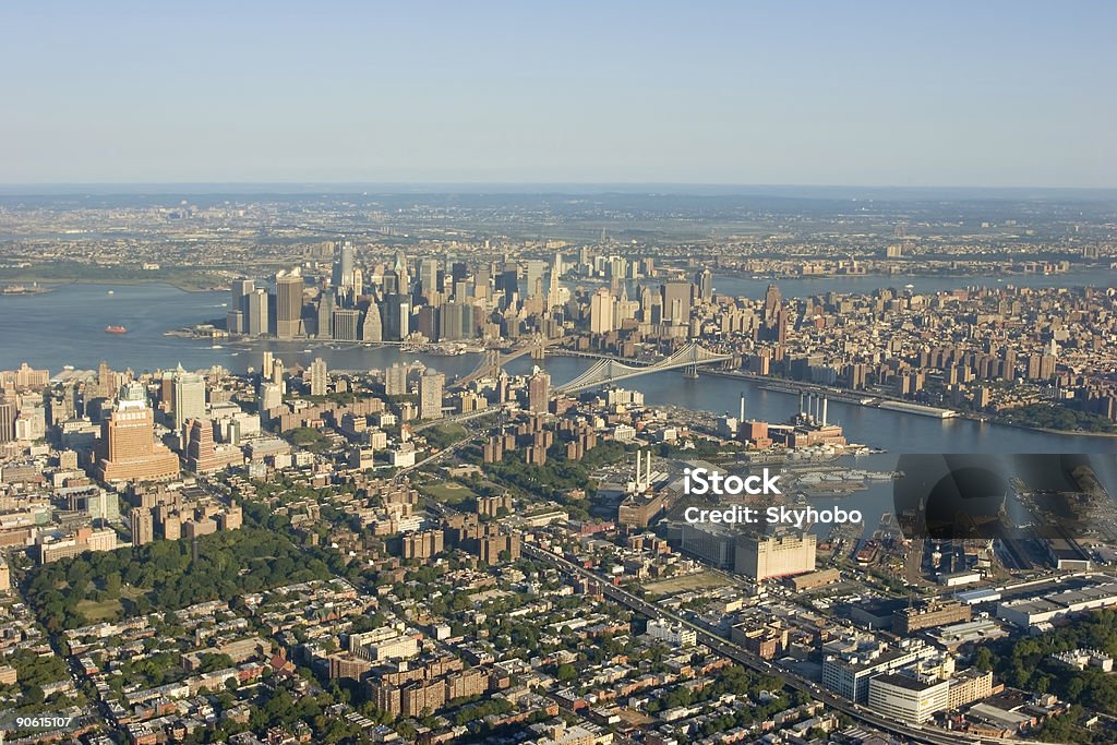 Brooklyn et Manhattan - Photo de Vue aérienne libre de droits