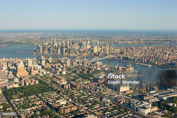 Photo libre de droit de Brooklyn Et Manhattan banque d'images et plus d'images libres de droit de Vue aérienne - Vue aérienne, Autoroute, Brooklyn - New York