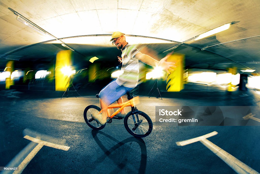 평평한 - 로열티 프리 BMX 자전거타기 스톡 사진