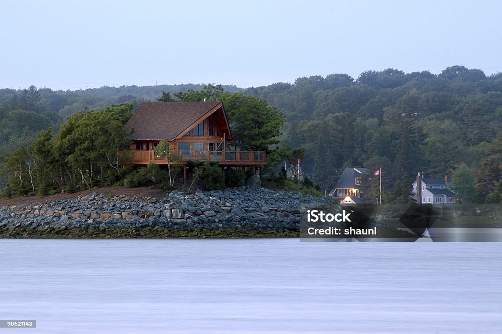 Île de chez - Photo de Lac libre de droits