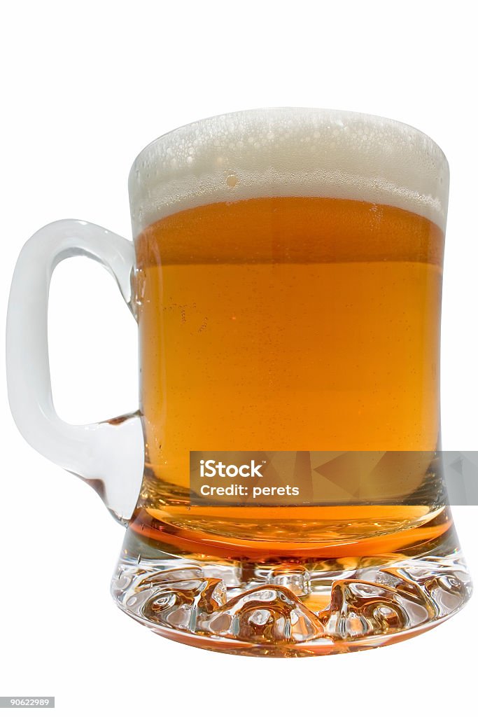 Durchgehender Bier - Lizenzfrei Alkoholisches Getränk Stock-Foto