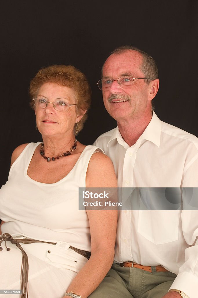 Felice coppia anziani (6 - Foto stock royalty-free di Adulto