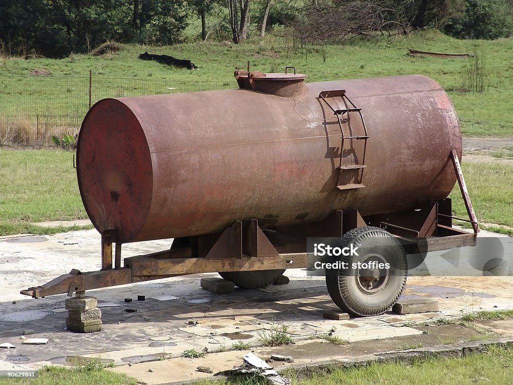 Tanker  Abandoned Stock Photo