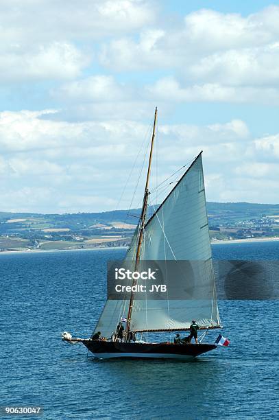 Old Boat Stock Photo - Download Image Now - Animal Wing, Blue, Cloud - Sky