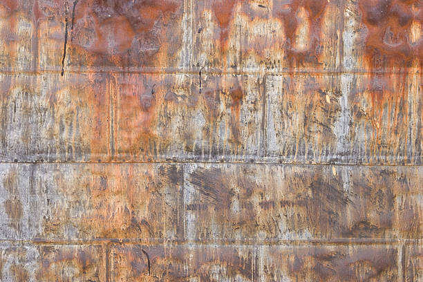 rusted tin texture 2 stock photo