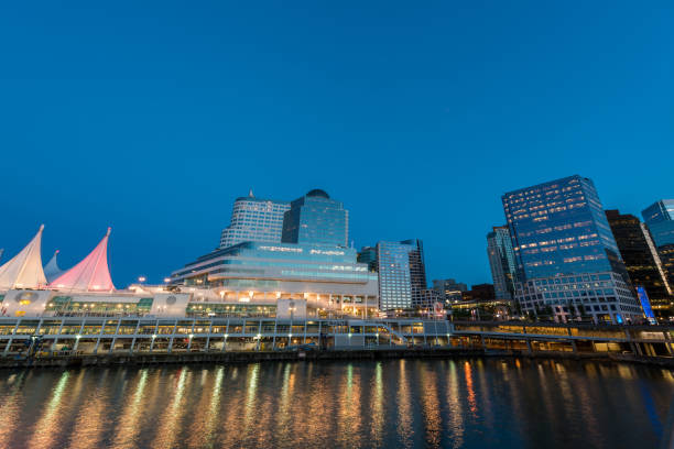 istock Downtown Vancouver, British Columbia by night 906310054