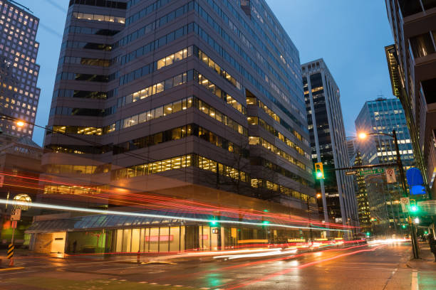 istock Downtown Vancouver, British Columbia by night 906310548