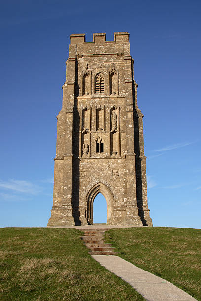 istock Glastonbury Tor Church Tower 90631180