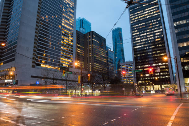 istock Downtown Vancouver, British Columbia by night 906314710