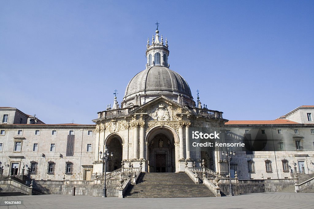 Basilica di Sant'Ignazio di Loyola di Spagna - Foto stock royalty-free di Ambientazione esterna