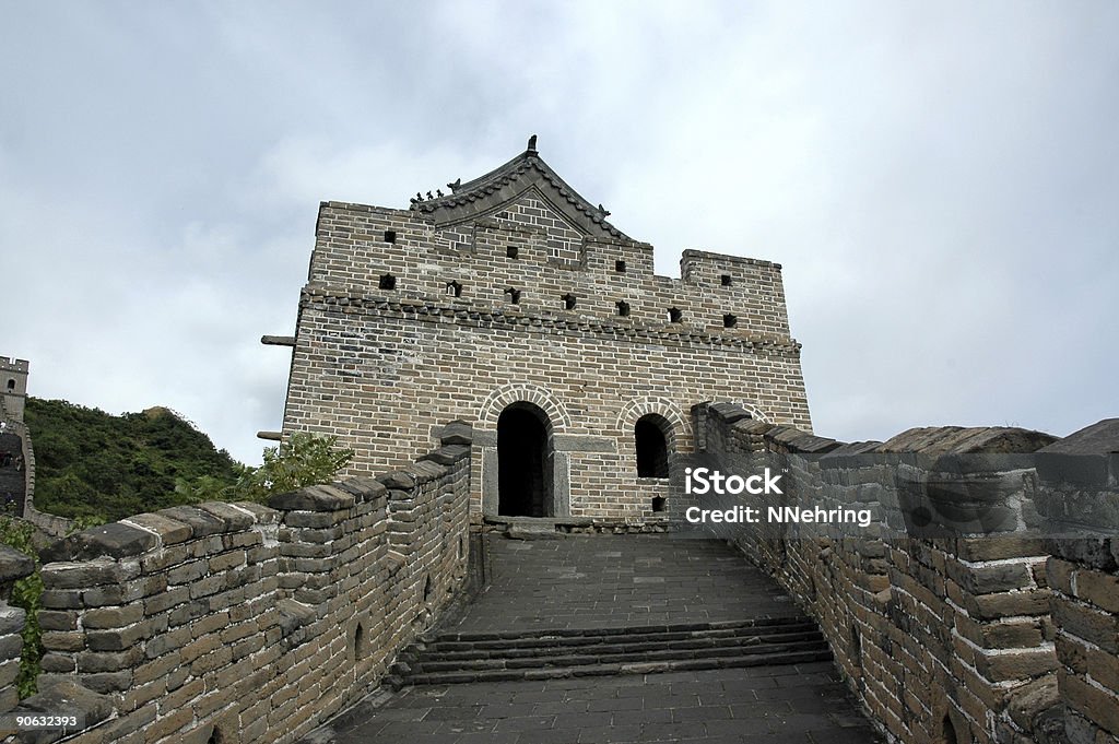 watchtower a MuTianYu Grande Muraglia - Foto stock royalty-free di Forze armate