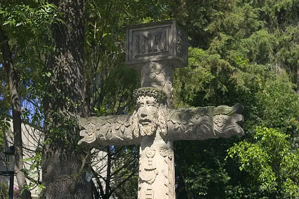 Photo of colonial cross