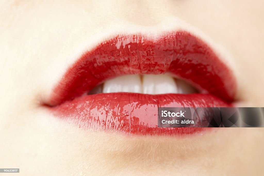 Les lèvres - Photo de Amour libre de droits