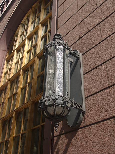 Art Deco Light stock photo