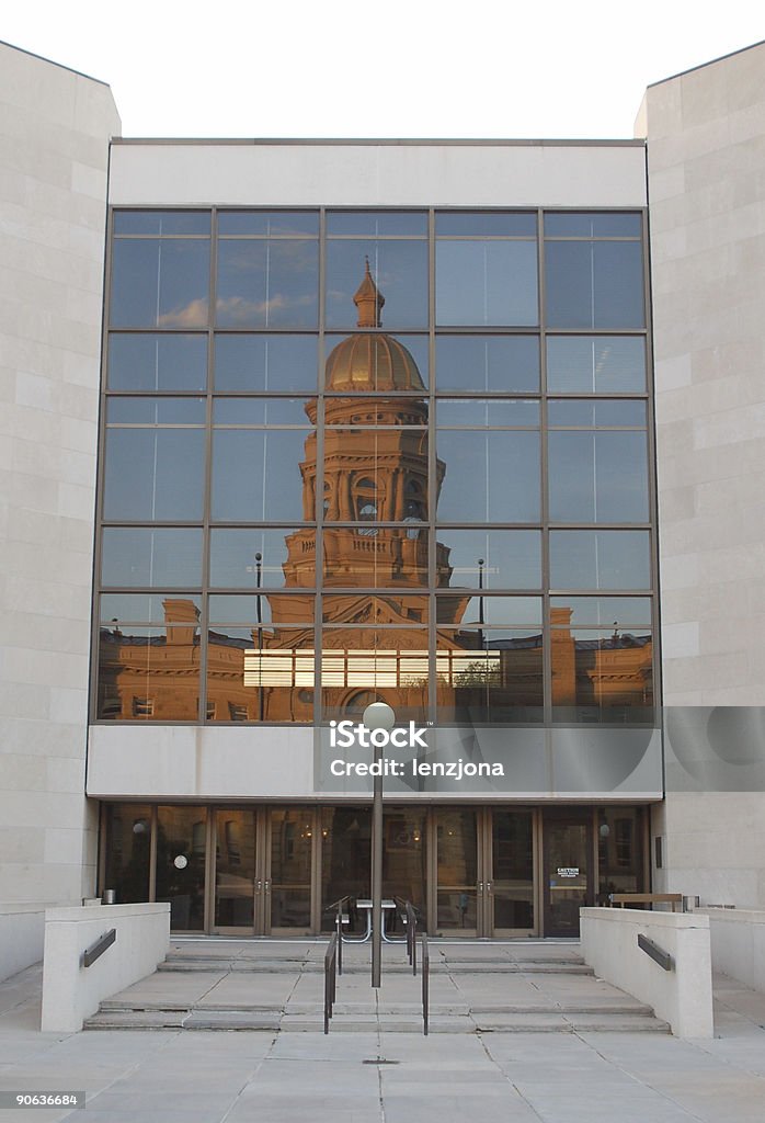 Wyoming Capitol sich in Office Building - Lizenzfrei Politische Wahl Stock-Foto