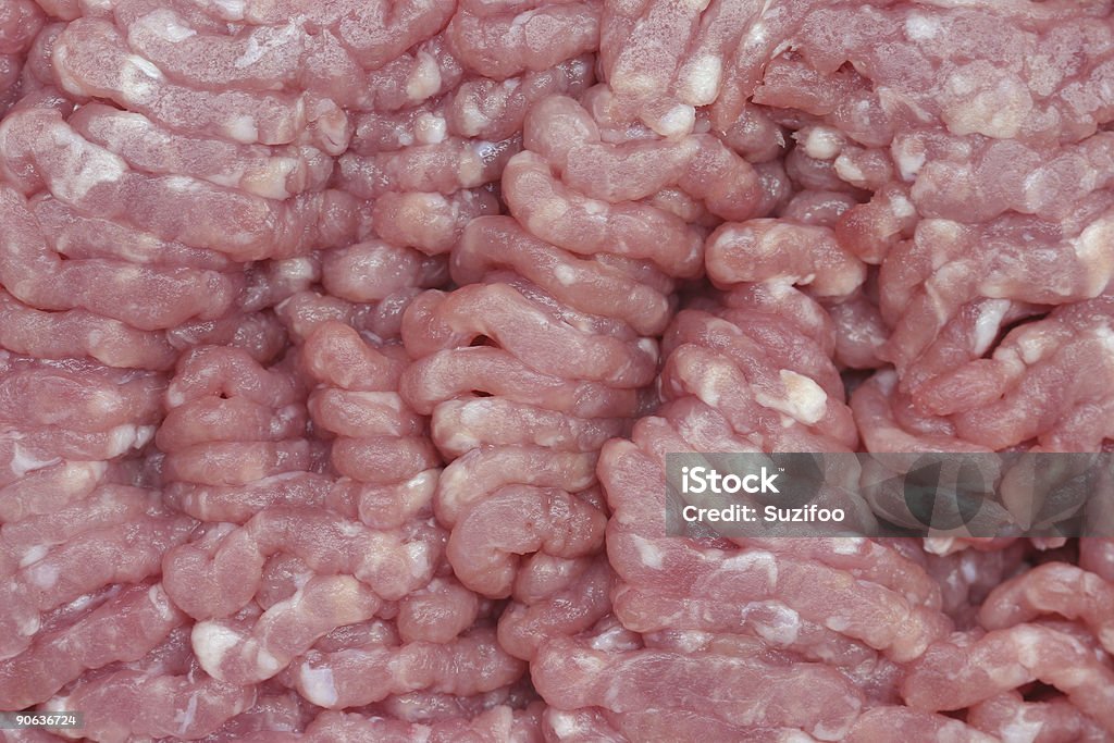 ground pork  Chopped Food Stock Photo