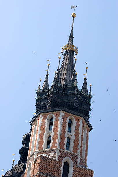 istock Tower of St. Mary Church 90637025