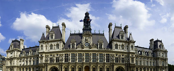 istock Hotel de Ville - Paris city hall 90637064