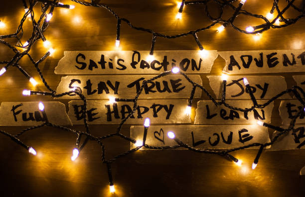 istock Few words written on paper surrounded by 