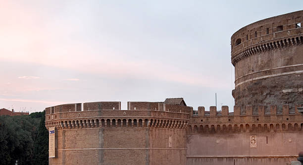 Castel de Sant'Angelo, em Roma - foto de acervo
