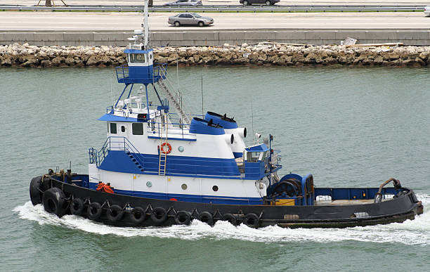 istock Port of Miami Tug Boat 90637767