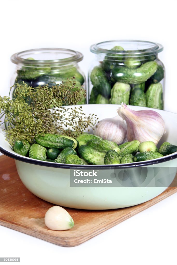 pickle serviert - Lizenzfrei Abnehmen Stock-Foto