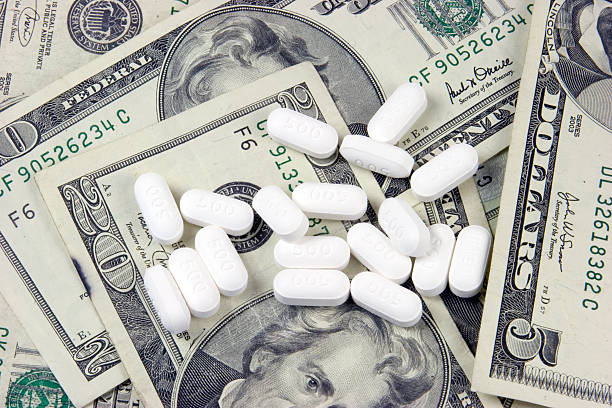istock Money and Pills 90638195