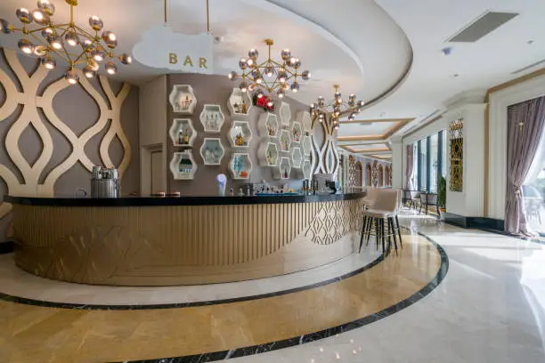 Photo of Resort hotel Bar interior