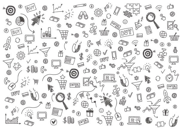 istock Vector concept of internet marketing and online business. 906396526