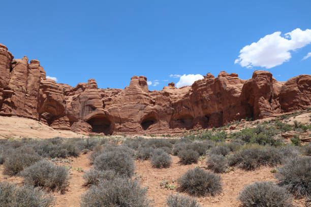 istock Windows Loop Trail at Arches National Park. Utah. USA 906411154