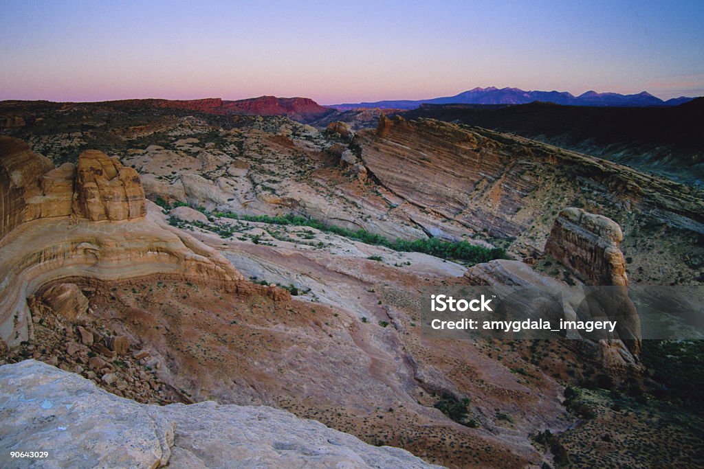 Paisagem do sudoeste americano - Foto de stock de Arenito Navajo royalty-free