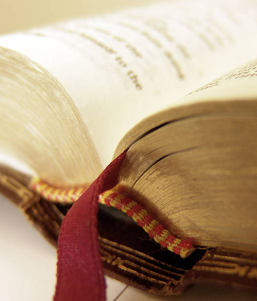 istock A close-up image of an open Bible 90643569