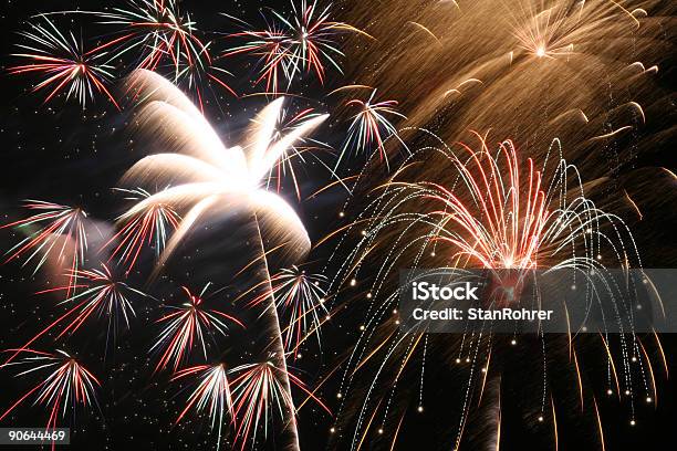 Fireworks 9 Stock Photo - Download Image Now - Anniversary, Celebration, Circa 4th Century