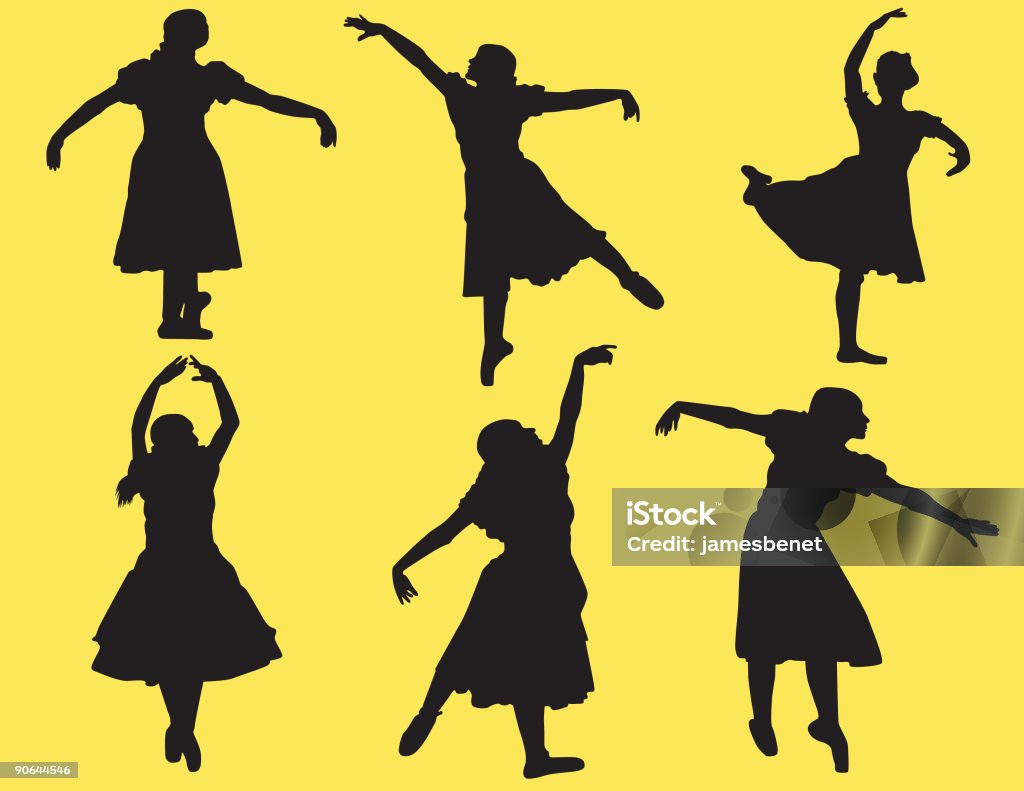 Dance Poses ( Vector )  Adult stock illustration