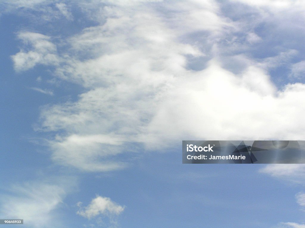 Light Clouds  Air Pump Stock Photo