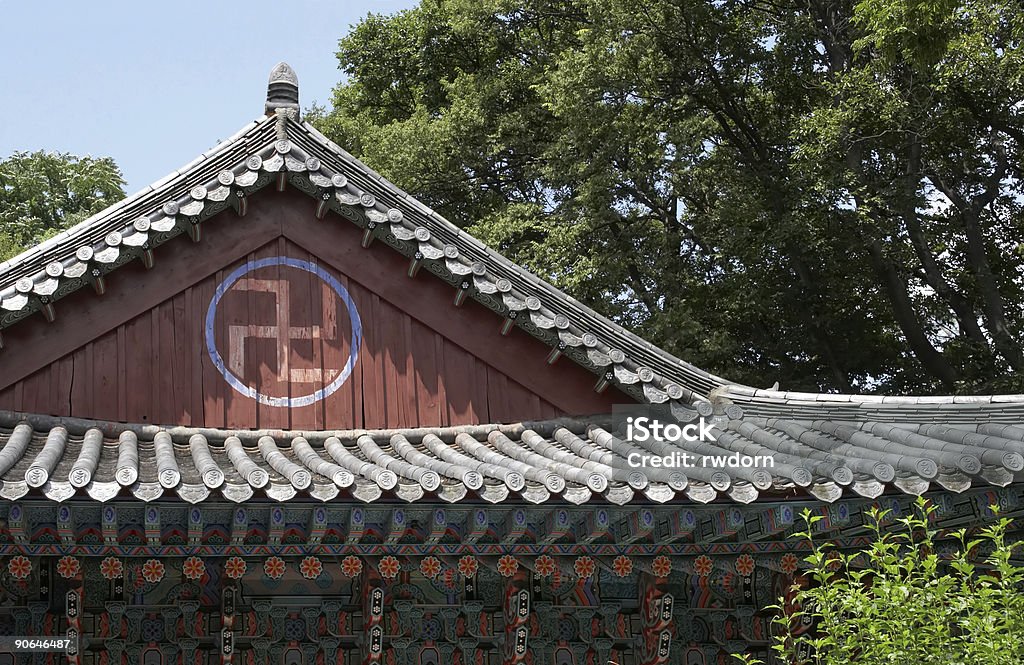 Templo Hoguksa - Foto de stock de Aire libre libre de derechos