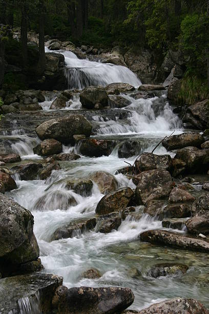 waterfalls stock photo